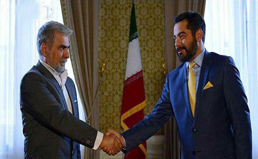 حذف الله از پرچم ایران در شبکه نمایش خانگی؟!