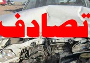 تصادف شدید و مصدومیت سه نفر در گرگان