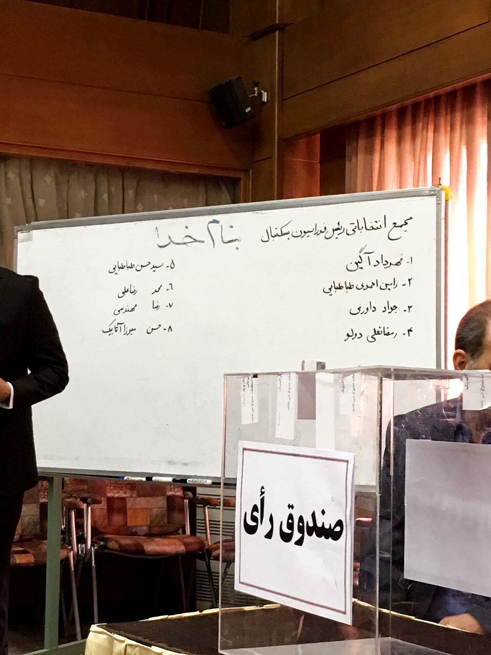 مجمع انتخاباتى فدراسیون بسکتبال با حضور داورزنی و شهنازی / پنج کاندیدای غایب