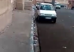 گلایه از وضعیت نامناسب بهداشت در شهرک پونک زنجان + فیلم