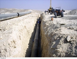 اجرای طرح آبرسانی روستایی در شهرستان کارون