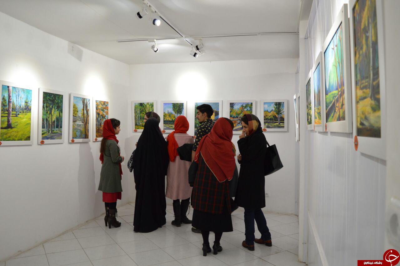 گشایش نمایشگاه گروهی نقاشی طبیعت در مشهد
