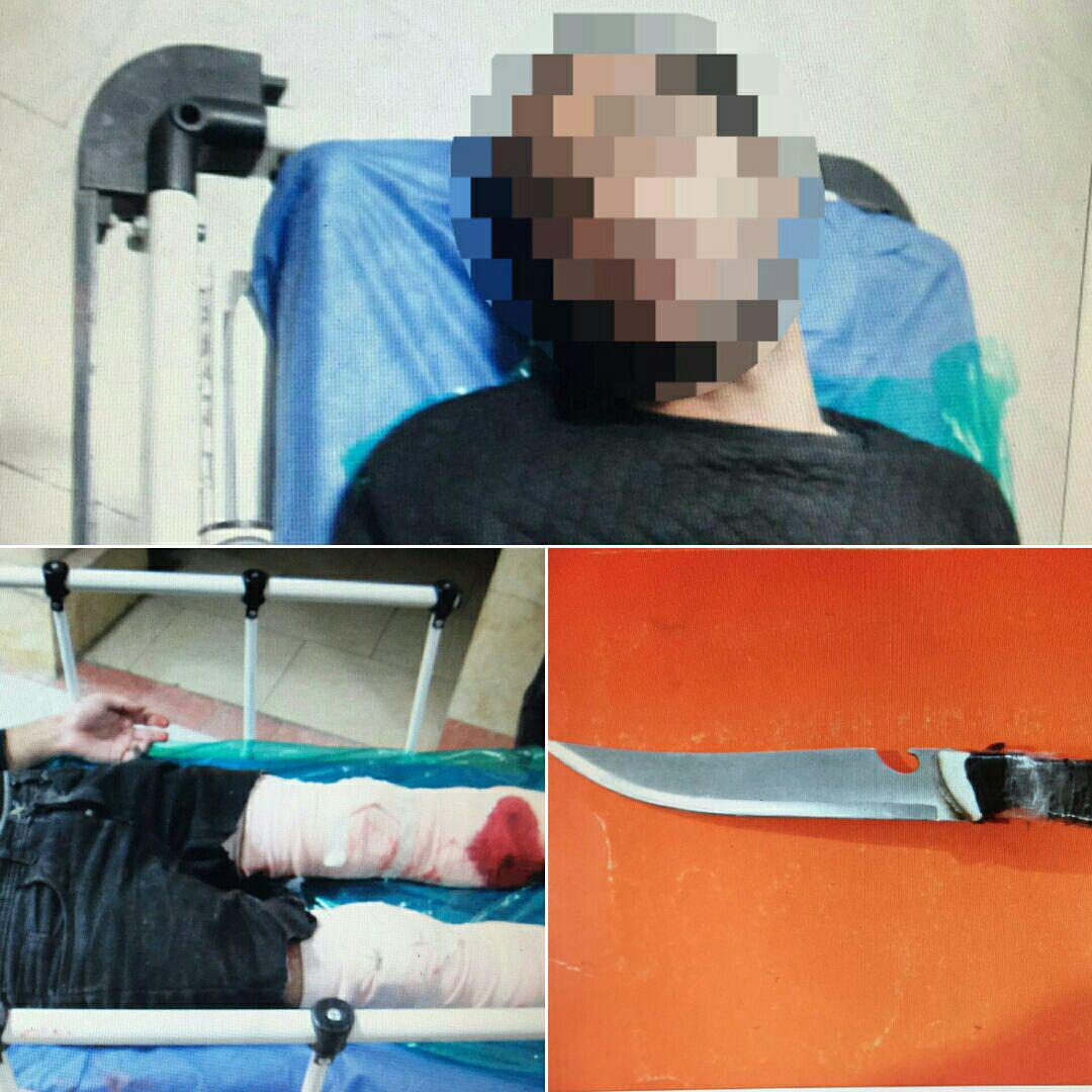 شلیک پلیس، متهم سابقه دار را زمینگیر کرد+عکس