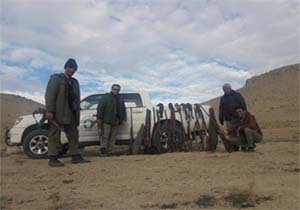 دستگیری 5 گروه شکارچی متخلف در میاندوآب