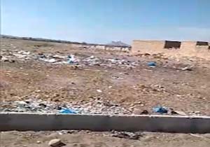 دپوی زباله در خیابان‌های «عباس‌آباد» + فیلم