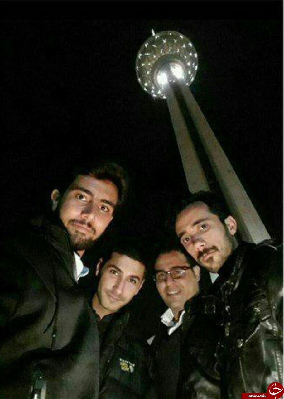 آخرین سلفی سه دانشجو  پیش از حادثه نفتکش+عکس