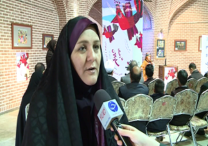 افتتاح نمایشگاه هنری به رنگ ساوالان در اردبیل