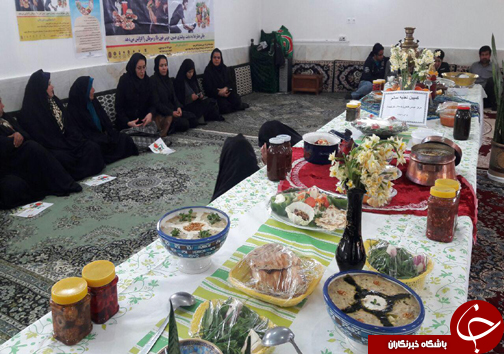 برگزاری جشنواره غذای سالم در روستای کارکنده ساری + تصاویر