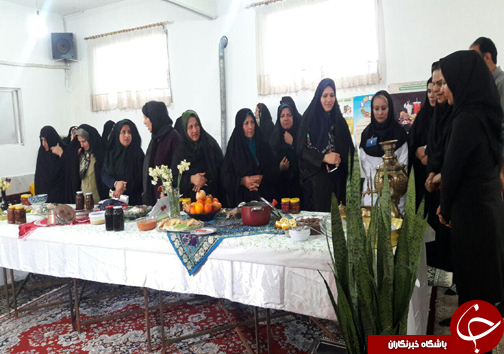 برگزاری جشنواره غذای سالم در روستای کارکنده ساری + تصاویر