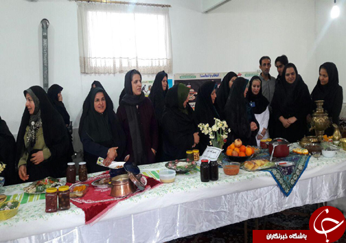 برگزاری جشنواره غذای سالم در روستای کارکنده ساری + تصاویر