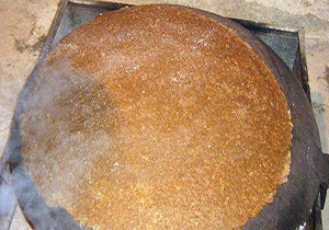 ثبت پخت نان بلوط در فهرست آثار معنوی کشور