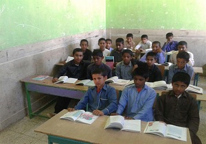 احداث مدرسه یک کلاسه درمنطقه تلنگ شهرستان قصرقند
