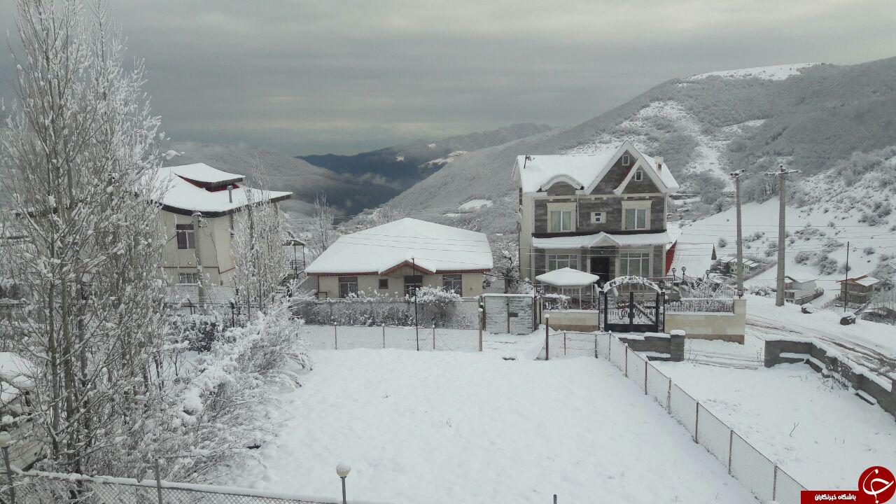 گردنه حیران سفیدپوش شد + تصاویر
