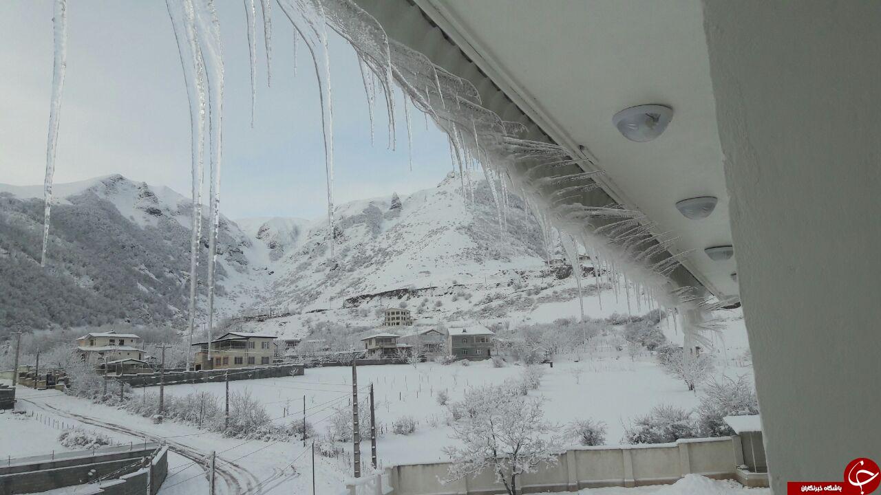 گردنه حیران سفیدپوش شد + تصاویر