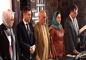 مراسم تحلیف عضو جدید کمیسیون انتخابات افغانستان برگزار شد