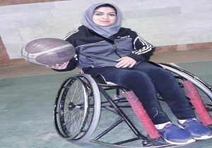 بانوی يزدی جز جدايی ناپذير تيم ملی بسكتبال با ويلچر
