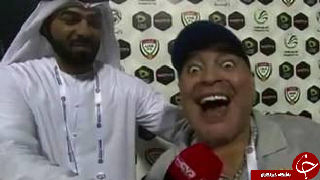 شادی عجیب فوتبالیست مشهور+عکس