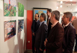 افتتاح نمایشگاه تجسمی هنرمندان درتهران