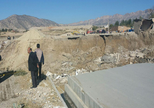 خانوارهای چواری در معرض رانش زمین اسکان دائم می شوند