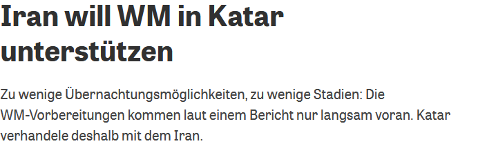 جزئیات حمایت ایران از قطر در میزبانی جام جهانی ۲۰۲۲