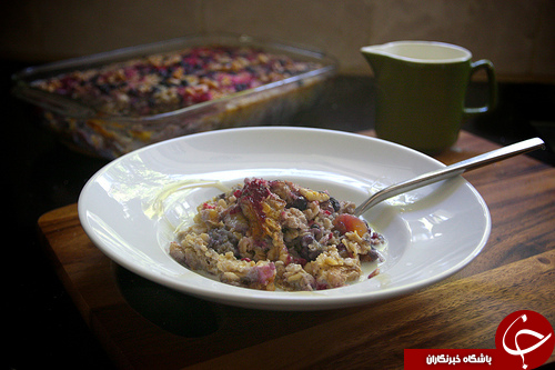 طرز تهیه صبحانه مقوی و رژیمی با جو دو سر