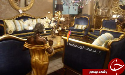 ترفندهایی برای ست کردن مبلمان فیروزه&zwnj;ای با پرده و فرش +تصاویر