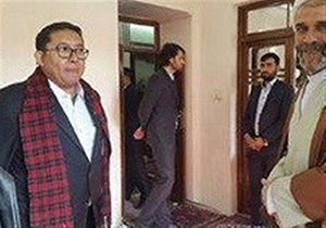 حضور رئیس مجلس اندونزی در بارگاه بانوی کرامت(س)