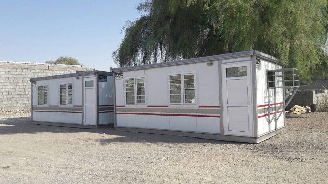 تحویل ۷کانکس به زلزله زدگان نیازمند دهستان جور