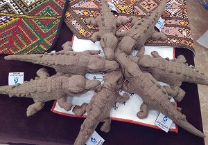 اشتغال ۵۴ نفر در کارگاه ساخت صنایع دستی گونه‌های جانوری چابهار