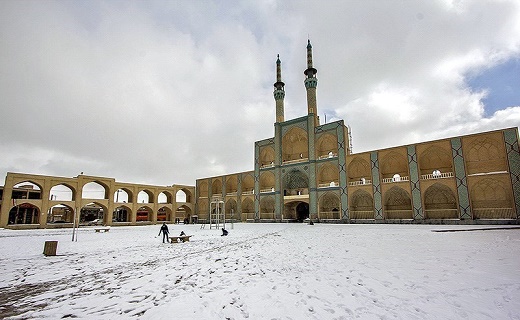 برف و باران ۱۸ استان کشور از جمله یزد را فرا می‌گیرد