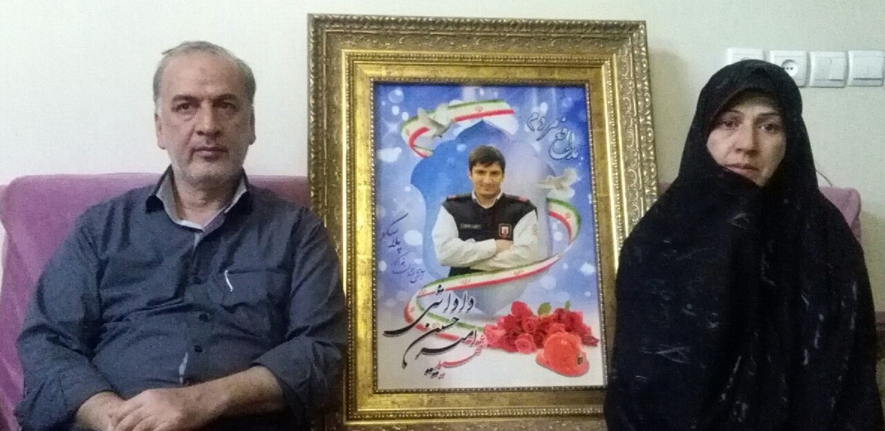 شهید آتش نشانی که برات شهادتش را در کربلا گرفت شهید آتش نشانی که برات شهادتش را در کربلا گرفت