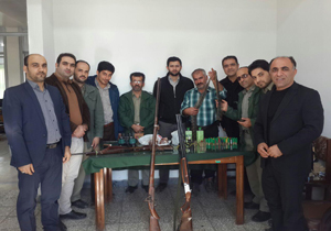 دستگیری شکارچی غیر مجاز درآمل
