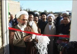 افتتاح پروژه مسکن طلاب جوادالائمه در بافق