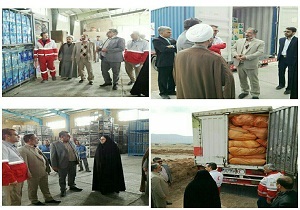 ارسال چهارمین محموله اهدایی مردم به زلزله زدگان