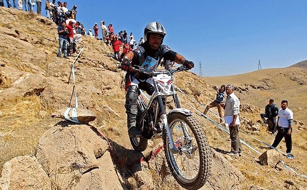 خوزستان در مسابقات موتور تریال کشور قهرمان شد