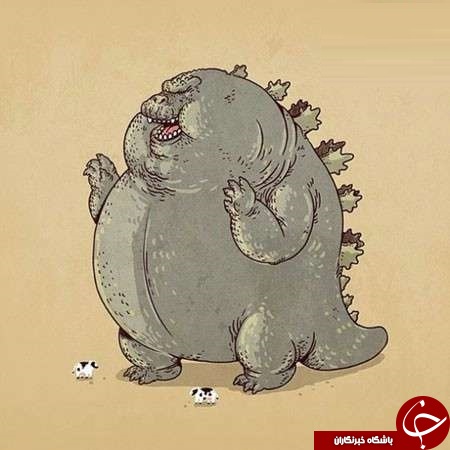 تپل های معروف!+ تصاویر