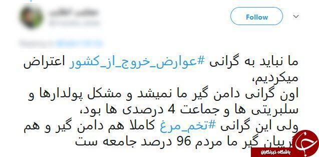 واکنش کابران فضای مجازی به گرانی تخم مرغ! + عکس