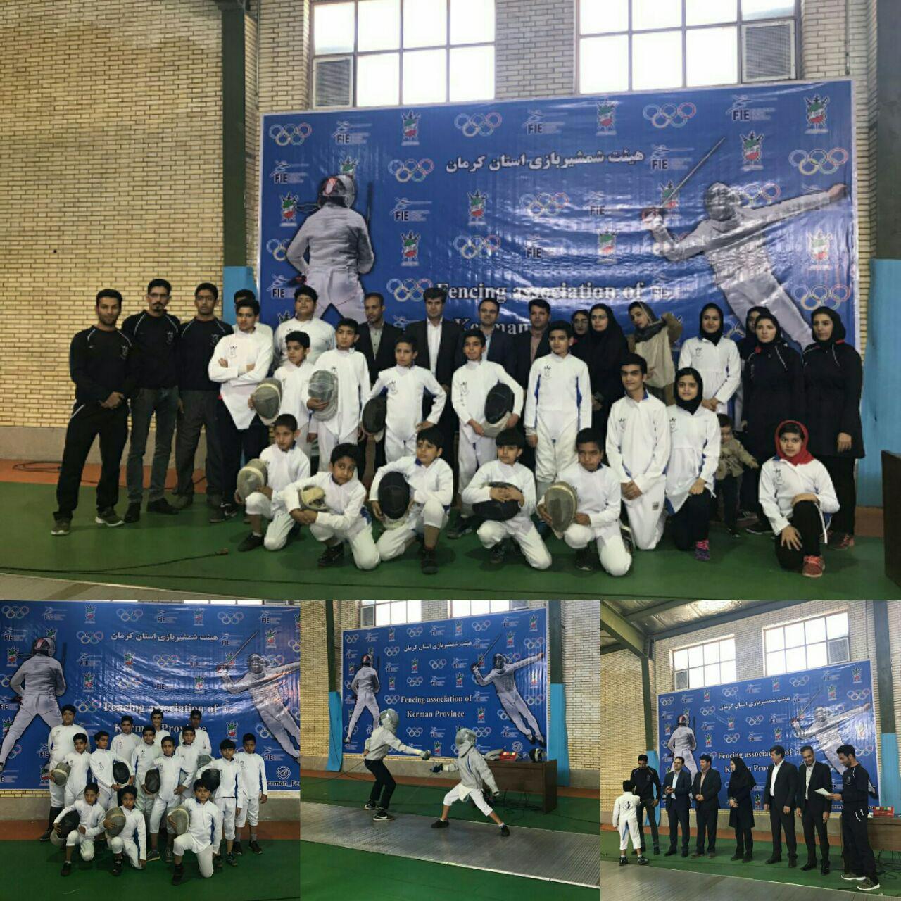 پایان مسابقات شمشیربازی قهرمانی استان در کرمان