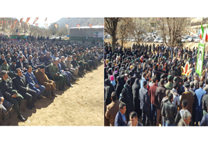 یادواره شهید عین الله قربانی در روستای چناران/////