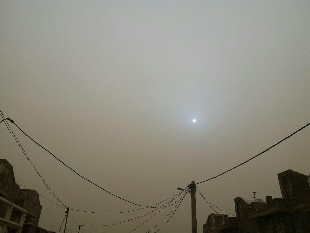 بارش برف و گرد و غبار در ایلام+ تصاویر