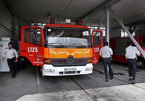 نجات شهروند همدانی با عملیات امدادی آتش نشانان همدان