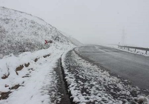 بارش برف در شهرستان خلخال