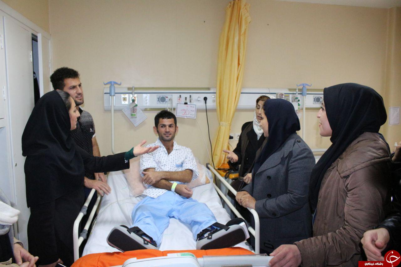 بیماران ضایعه نخاعی زلزله زده کرمانشاهی نیازمند کمک خیرین