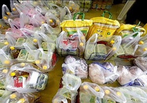 توزیع 310 بسته حمایتی سپاه مهاباد بین مددجویان