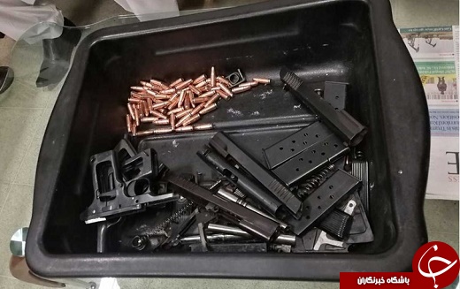 جاسازی ۴ اسلحه در کفش مرد قاچاقچی +تصاویر