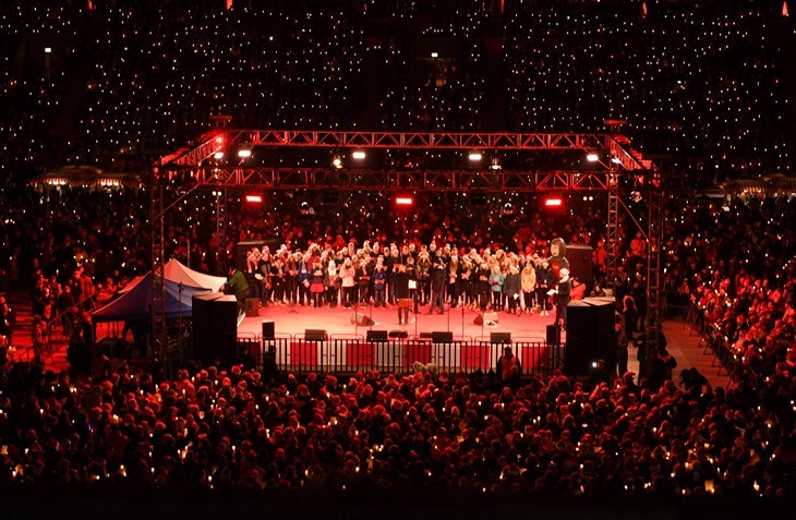 زیباترین جشن کریسمس در تاریخ فوتبال + تصاویر