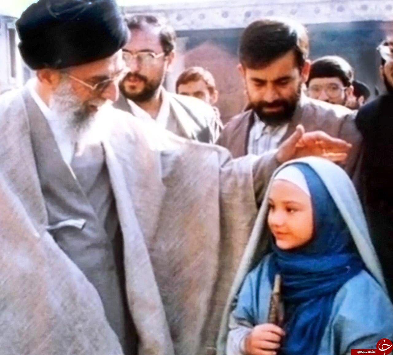 تصاویر بازدید رهبر انقلاب از پشت صحنه مریم مقدس