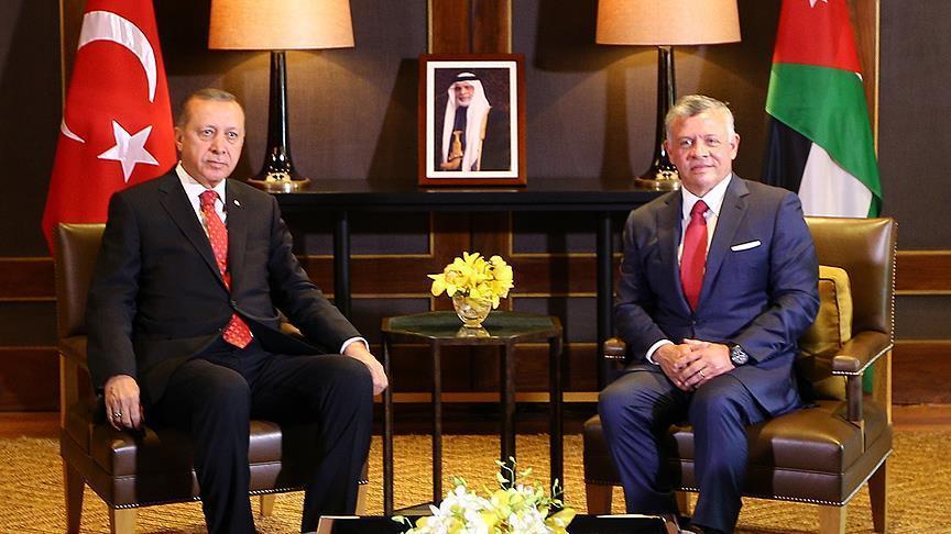 پادشاه اردن و اردوغان درباره قدس گفتگو کردند