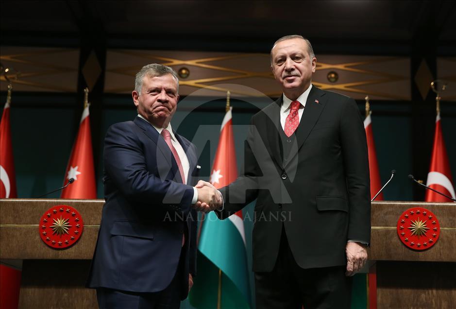 پادشاه اردن و اردوغان درباره قدس گفتگو کردند
