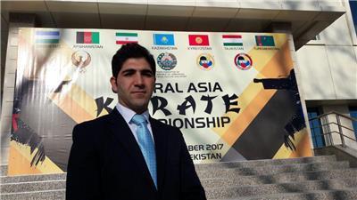 محمد ترابی داور کاراته استان آسیایی شد